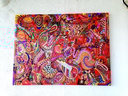 Panorama Artwork Canvas Print