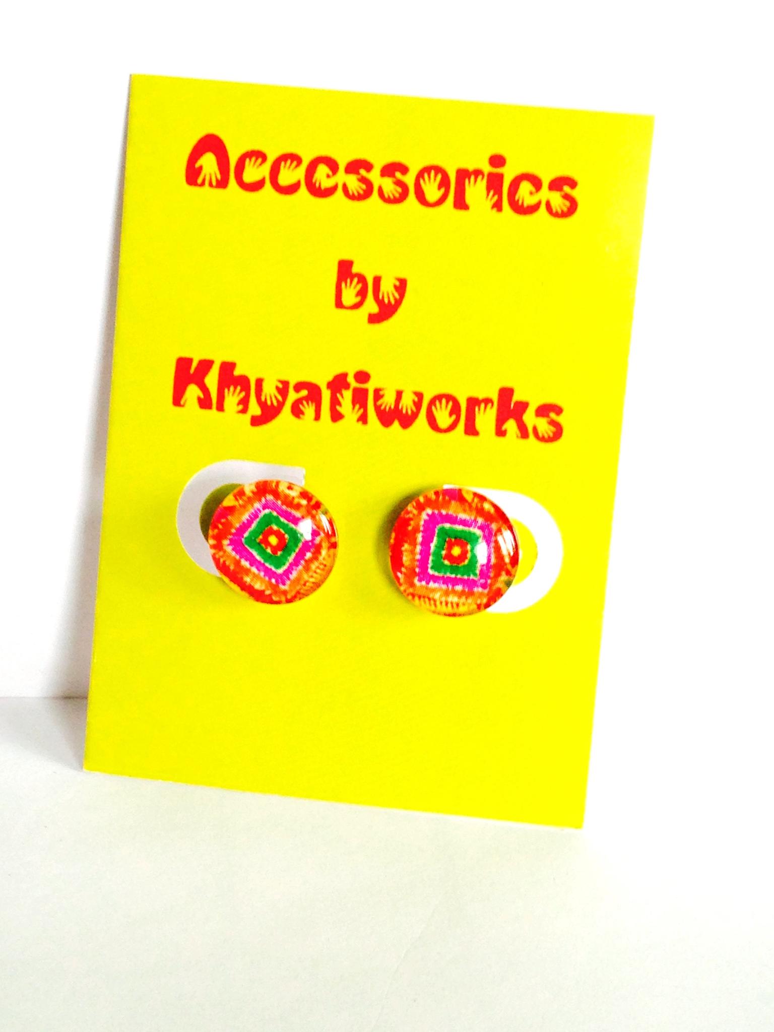 The Phulkari Series - Round Studs