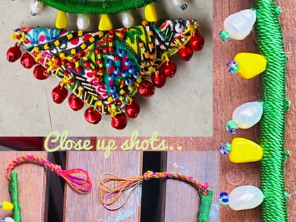 Dhanak Handcrafted necklet