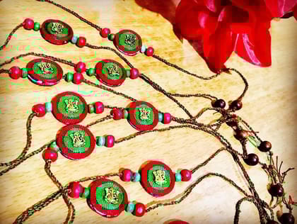 Auspicious Hues Ganesha Rakhi - 1 piece