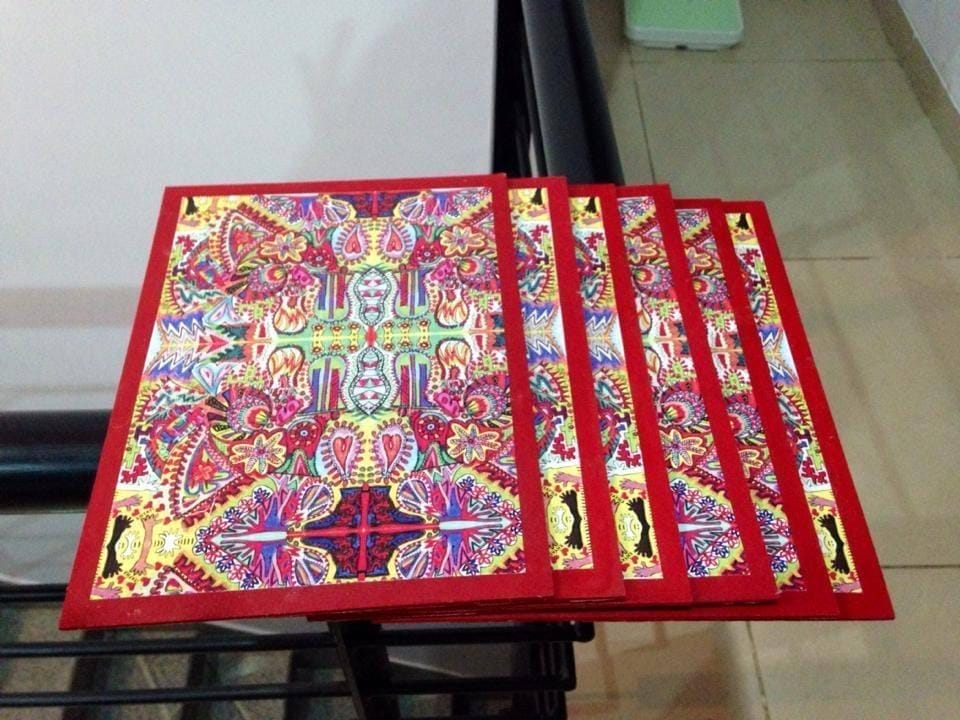 Spring-Fiesta Red Mats/Mousepads