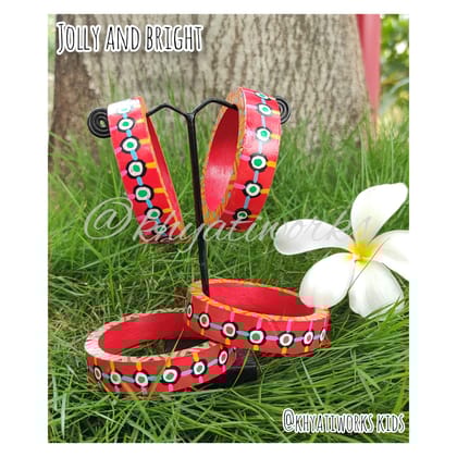 Jolly and Bright Bangle - Single Piece