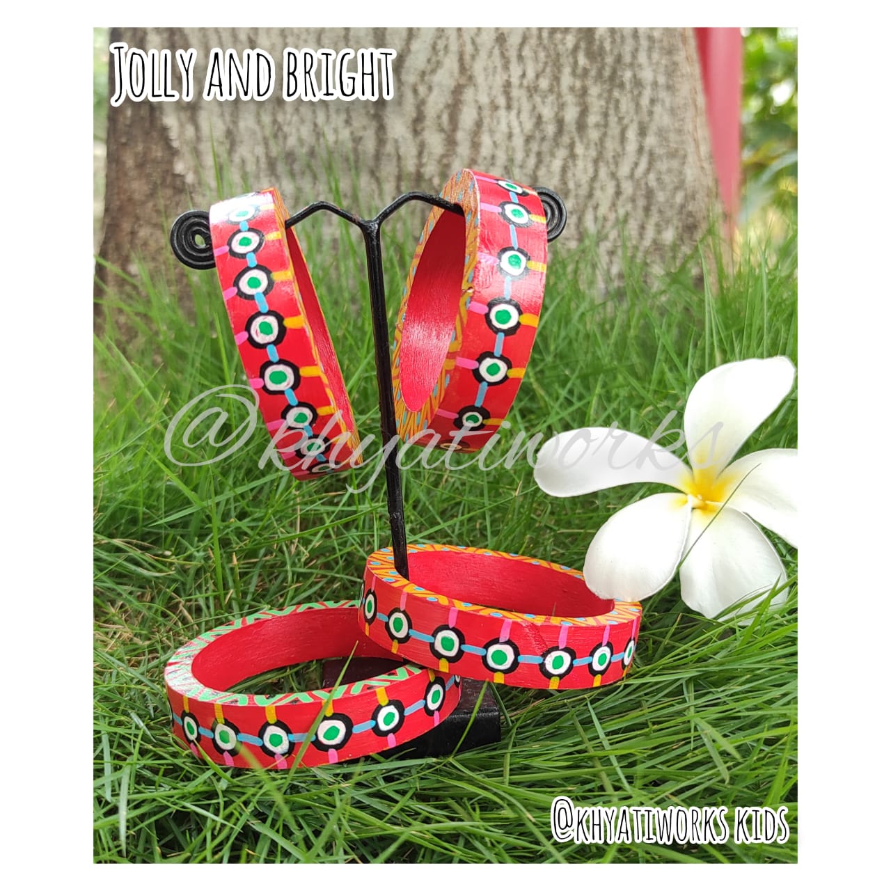Jolly and Bright Bangle - Single Piece