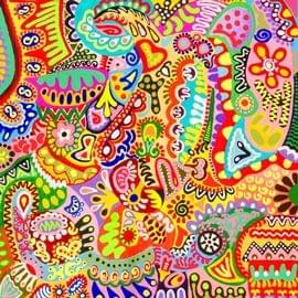 Colorama Canvas Print