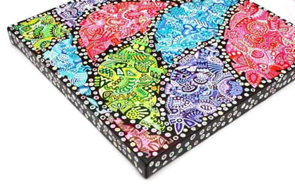 Vibgyorise Canvas Print