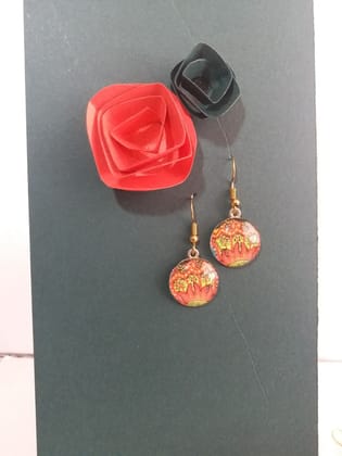 THE TRIBAL GLASS EARRINGS