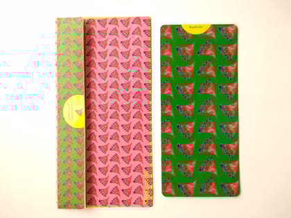 Lakshmi Padam Gift Envelopes and Card - yellow