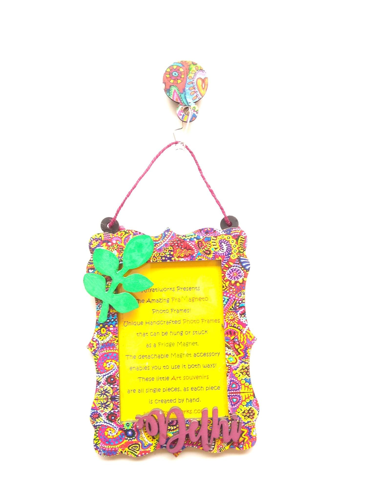 FRAMAGNETO When colors speak Art Frame - DELHI