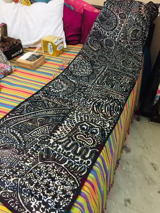 ILLUGINATION SILK STOLE