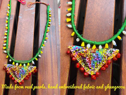 Dhanak Handcrafted necklet