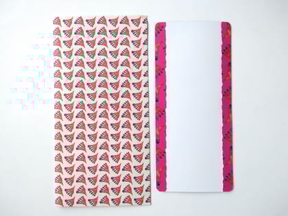 Lakshmi Padam Gift Envelopes and Card - white