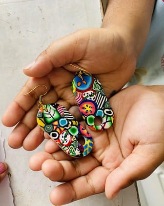 KOKA handcrafted clay earrings