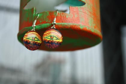 Naina Glass Earrings