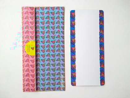 Lakshmi Padam Gift Envelopes and Card - orange 2