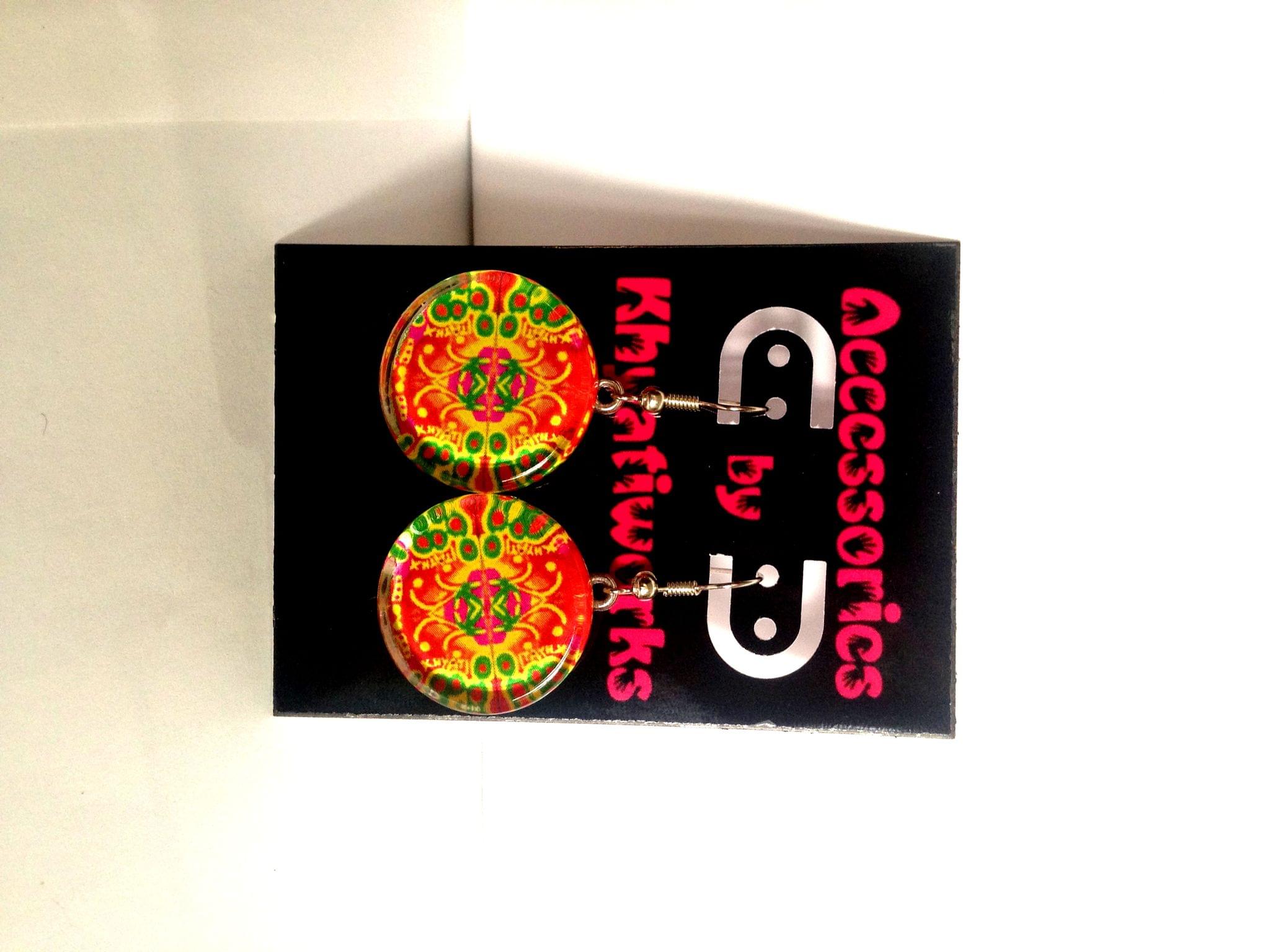 Khyati's Phulkari Series of Earrings - Chunky!