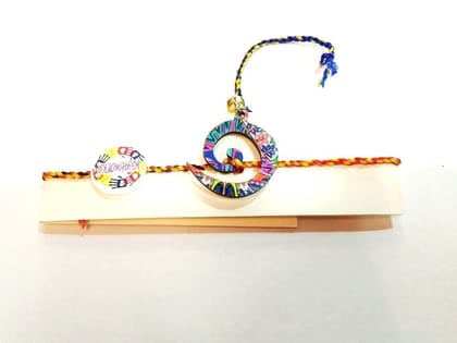 amusement- Handcrafted Rakhi