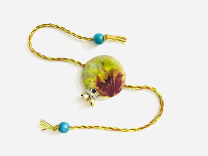 Auspicious Resin Rakhi